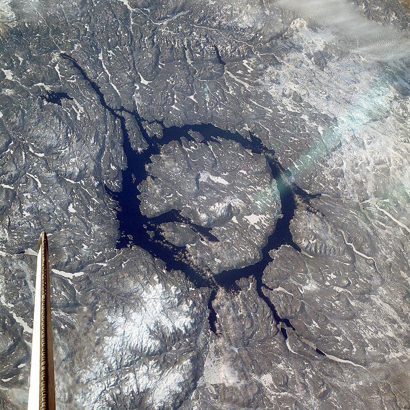 Manicouagan Reservoir, NASA