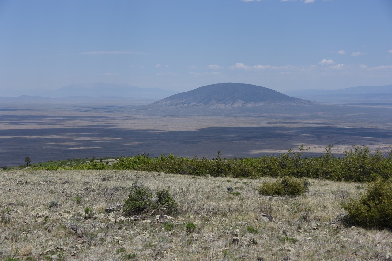 Taos Plain view of Cerro de Yuta and Colorado beyond © John Miles