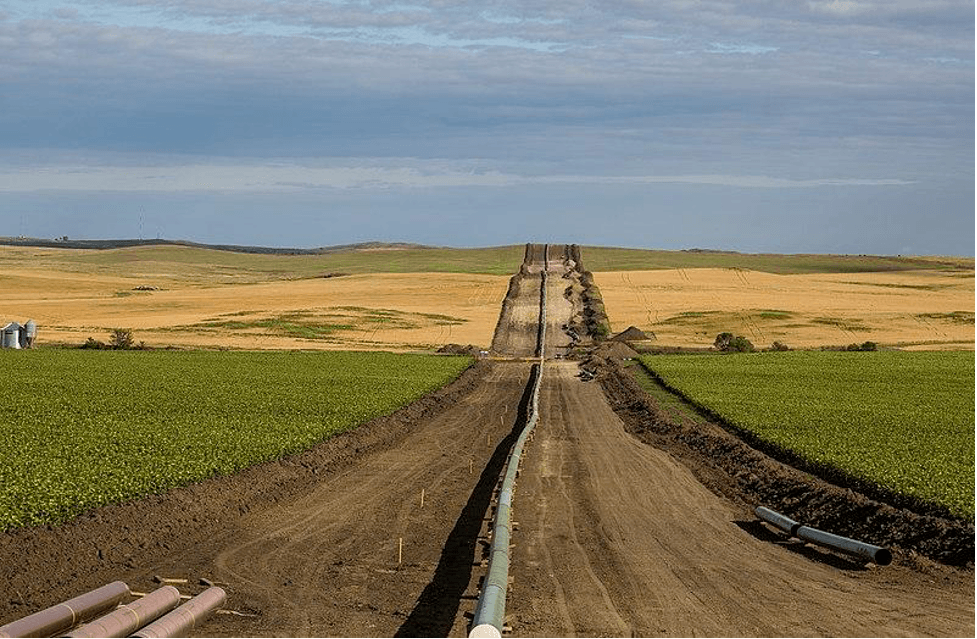 Dakota Access pipeline. Wikimedia commons.