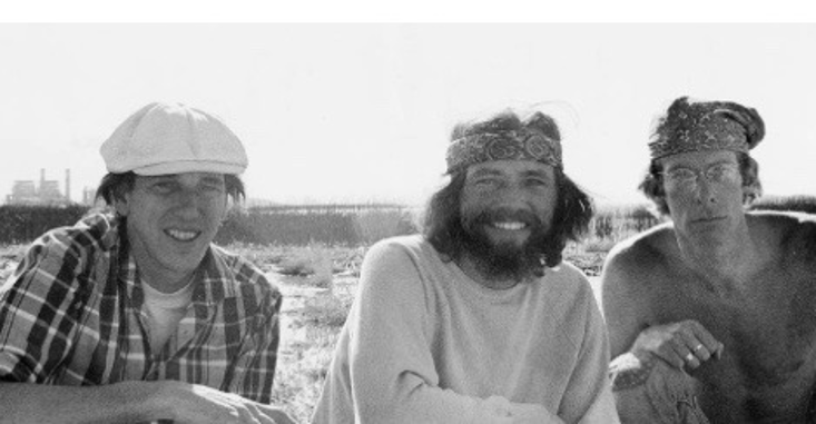 The Black Mesa Defense Fund (from left: Jim Hopper, Jack Loeffler, and Terrence Moore) Photo by Terrence Moore, 1970.