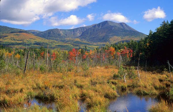 Katahdin Woods and Waters National Monument borders Baxter State Park (seen here) on the east. (Photo George Wuerthner)