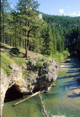 Middle Fork of the Judith River in Montana’s Little Belt Mountains