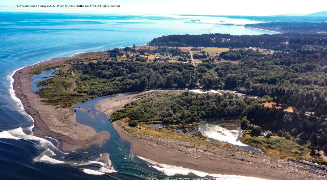Elwha Nearshore aerial photo from August 2022