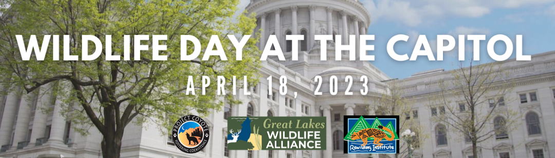 Wisconsin Wildlife Day at the Capitol 2023 banner