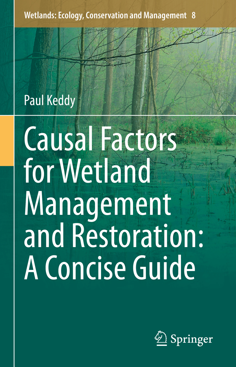 Books and web pages are often filled with random information on wetlands. Effective restoration requires that we focus attention on causal factors that create wetlands. Paul wrote this concise guide to focus on the most important causal factors, those that can be immediately used by wetland managers, landscape architects and planners.