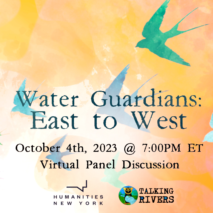 Register for "Water Guardians East to West" on Oct. 4, 2023 Rewilding