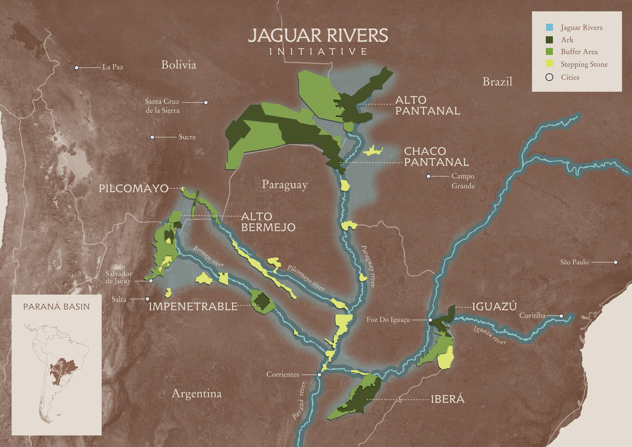 Jaguar Rivers Initiative Map