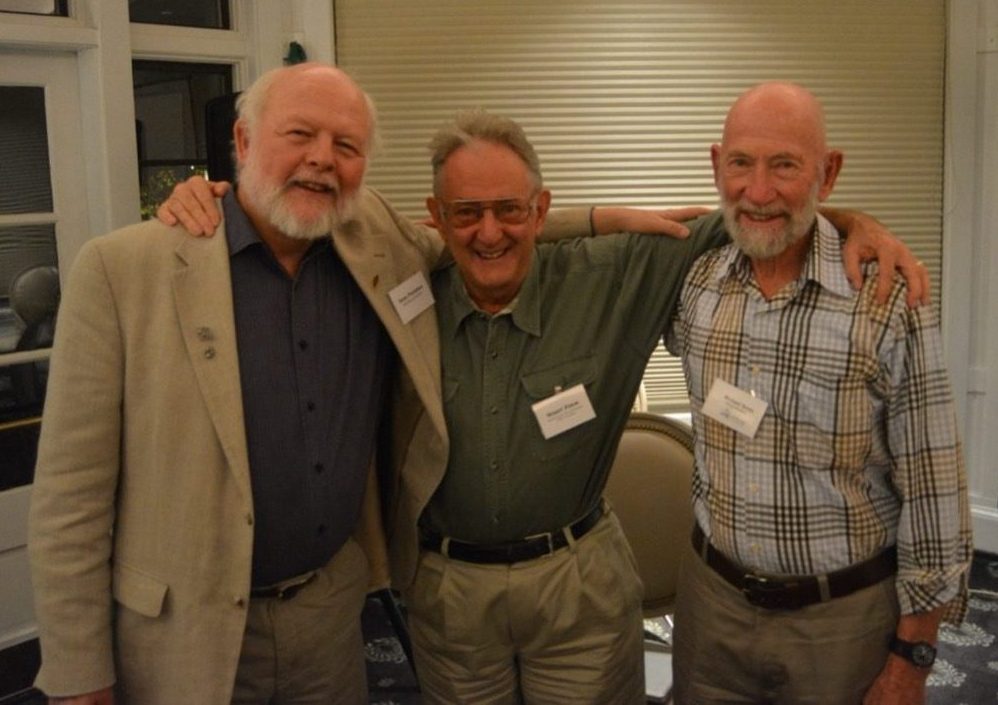 The science of reconnecting nature was always top of the conversation when Dave Foreman, Stuart Pimm, and Michael Soulé met. (Photo courtesty Stuart Pimm)